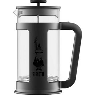 Bialetti Smart Stempelkande 8 Koper - Stempelkander Borosilikatglas Sort - 375290