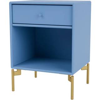 Montana DREAM sengebord med ben - 154 Azure (8-12 ugers Levering) - Messing