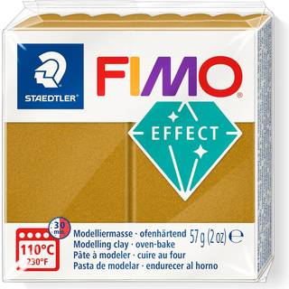FIMO Effect, Ovnhærdende ler - 57G Metallic Gold (8010-11)