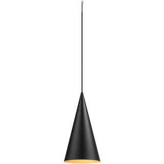 SLV Hængelampe Magico, dæmpbar, Sort, Stue/spisestue, Aluminium, Moderne