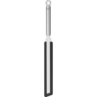 Rösle Crêpes-Wender mit Rundgriff - Edelstahl mit Silikonrand - Silber