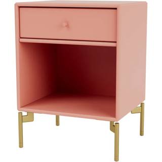 Montana DREAM sengebord med ben - 151 Rhubarb (8-12 ugers Levering) - Messing