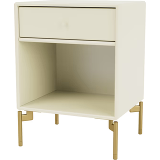 Montana DREAM sengebord med ben - 150 Vanilla (8-12 ugers Levering) - Messing