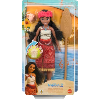 Disney Vaiana 2 Singing Adventure Vaiana dukke med lyd - 32 cm