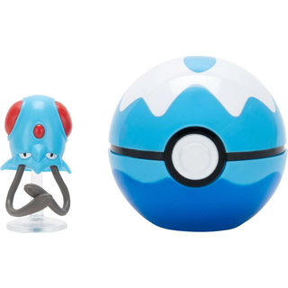 Pokémon Clip'n'Go Poké Balls Tentacool & Dive Ball