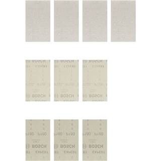 BOSCH Sæt af 10 EXPERT Slibenet 80x133 mm, blandet