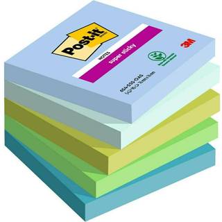 Post-it blok Super Sticky Notes Oasis 76x76mm