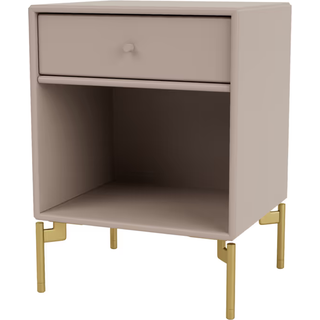 Montana DREAM sengebord med ben - 137 Mushroom (8-12 ugers Levering) - Messing