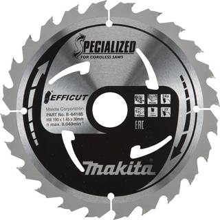 MAKITA KLINGE TCT 190X30MM X 24T, EFFICUT