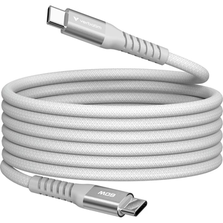 VERBATIM Sync & Charge USB-C to USB-C 60W Magnetic 120 cm - Grey