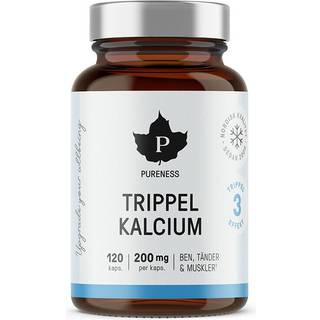 Pureness Trippel Calcium, 120 kapsler