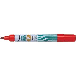Marker Super Color rund 1,0mm rød, Pilot SCA-F-R,12stk
