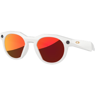 Oakley Unisex Meta OW8002 Hstn 800204 Solbriller O_matter Grå Brun Rund Spejlet Prizm