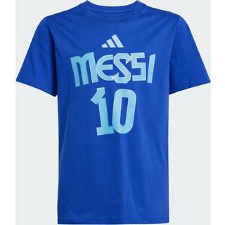 Messi Name and Number Graphic Kids T-shirt - Semi Lucid Blue - 164