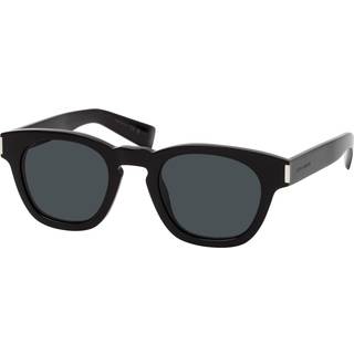 SAINT LAURENT Unisex SL 746 001 Solbriller Acetat Sort Sort Rund