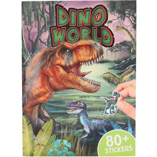 Dino World Kreabog med Skumklistermærker