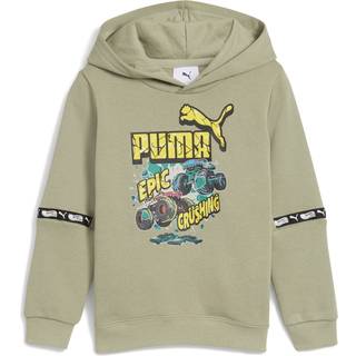 PUMA x HOT WHEELSâ¢ MONSTER TRUCKS Hoodie Kids, Back, Lux Army, 3-4Y
