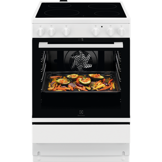 Electrolux LKR64000NW-1 keramisk komfur med 4 års garanti