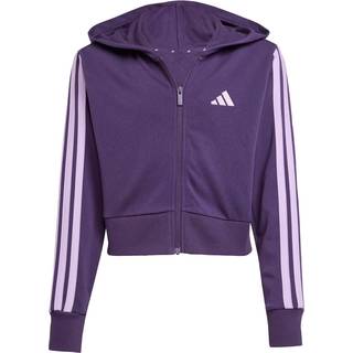 Essentials Full-Zip Kids hættetrøje - Aurora Plum / Powder Plum - 164