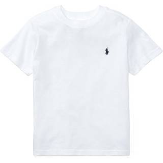 Ralph Lauren Crewneck Tee I Bomuldsjersey White 3 Years  Hvid    mand