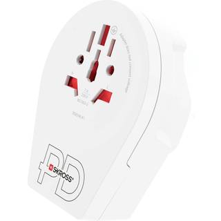 Skross rejsestik verden til UK + PD USB-C