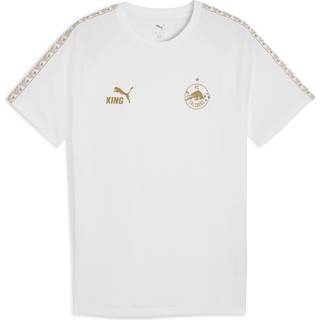 PUMA FC Red Bull Salzburg KING Tee Men, Sport, White/Matte Gold, 3XL