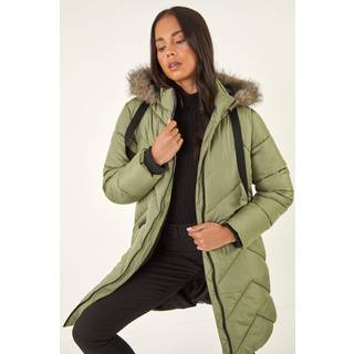 Roman Roman Petite Frakke med kontrastfarvet lynlås