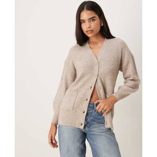Vila Vimindy Oversize Cardigan Sand - S