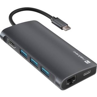 Natec Fowler 2 USB Hub - USB-C Multiport Adapter 8 in 1 (100W)