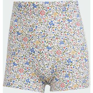 adidas Originals x Liberty London Booty shorts - Off White / Semi Lucid Red - XL