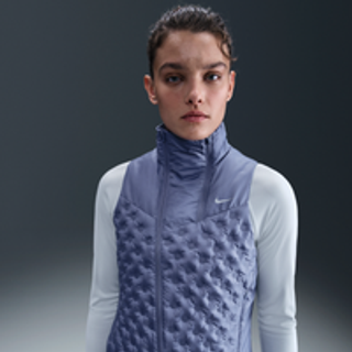 Nike Therma-FIT ADV Repel AeroLoft-løbevest til kvinder - blå - M (EU 40-42)