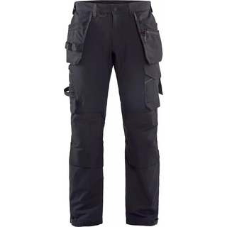 Blåkläder 1422 Service Buks 4-vejs stretch / Service Arbejdsbuks 4-vejs stretch - C52 - Sort/Mørk Grå