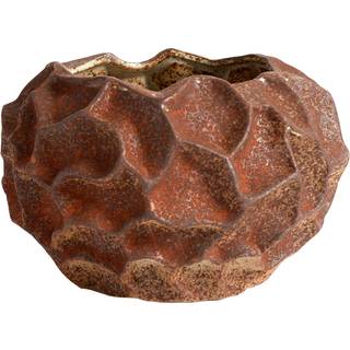 Muubs Soil Krukke Ø18 Cm - Krukker Stentøj Rust - 9490000105