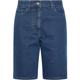 Lts Tall Blue Denim Bermuda Shorts Size 16