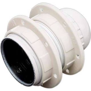 kronefatning e27 hvid m/2 ringe