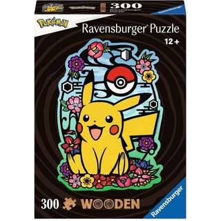 POKEMON - Pikachu - Wooden shape puzzle 300P
