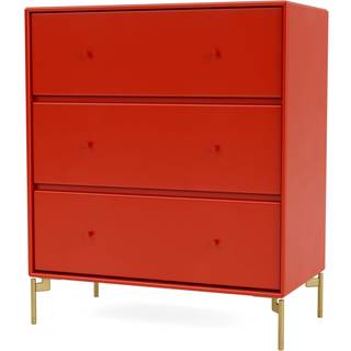 Montana CARRY kommode med ben - 145 Rosehip (8-12 ugers Levering) - Messing