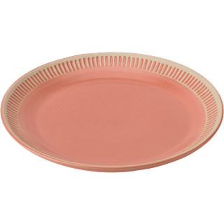 Knabstrup Colorit middagstallerken ø 27 cm - Coral