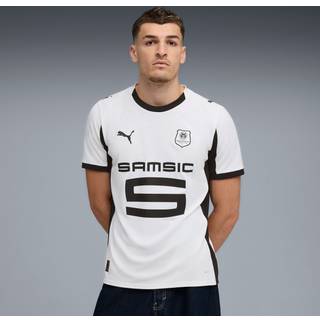 PUMA Stade Rennais FC 25/26 Away Jersey Men, Sport, White/Black, M