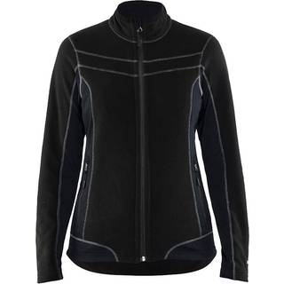 Blåkläder 4924 Dame Microfleece Jakke / Dame Microfleece Arbejdsjakke - L - Sort