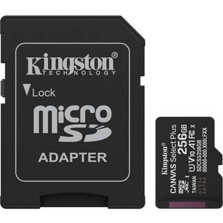 Kingston Canvas Select Plus Gen3 MicroSD/SD - 150MB/s - 256GB