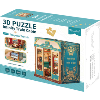 European Travels, Infinity Train Cabin 3D - Tonecheer