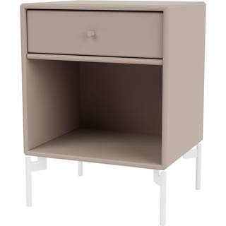 Montana DREAM sengebord med ben - 137 Mushroom (8-12 ugers Levering) - Snow
