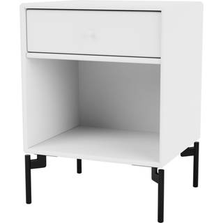 Montana DREAM sengebord med ben - 38 Snow (8-12 ugers Levering) - Black