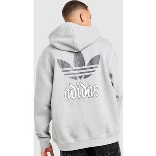 adidas Originals Gothic Overhead Hoodie, Grå - L