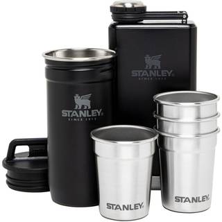The Pre-Party Shotglass + flask set, sort