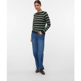 Vero Moda dame strik VMDOFFY - Peat Stripes:W. LAUREL WREATH - S