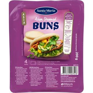 Santa Maria 2 x Asian Steamed Buns