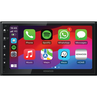 Kenwood DMX6523DABS, bilstereo med trådløs CarPlay & Android Auto, DAB+ og mere
