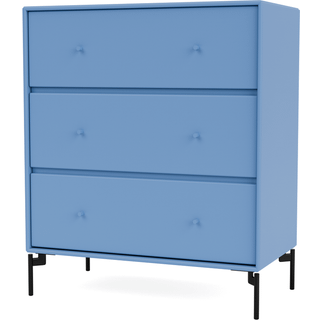 Montana CARRY kommode med ben - 154 Azure (8-12 ugers Levering) - Black